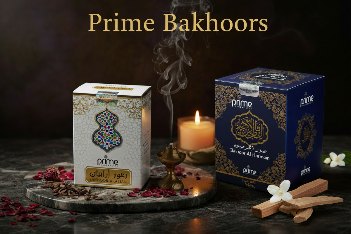 Prime Bakhoors Collection Banner